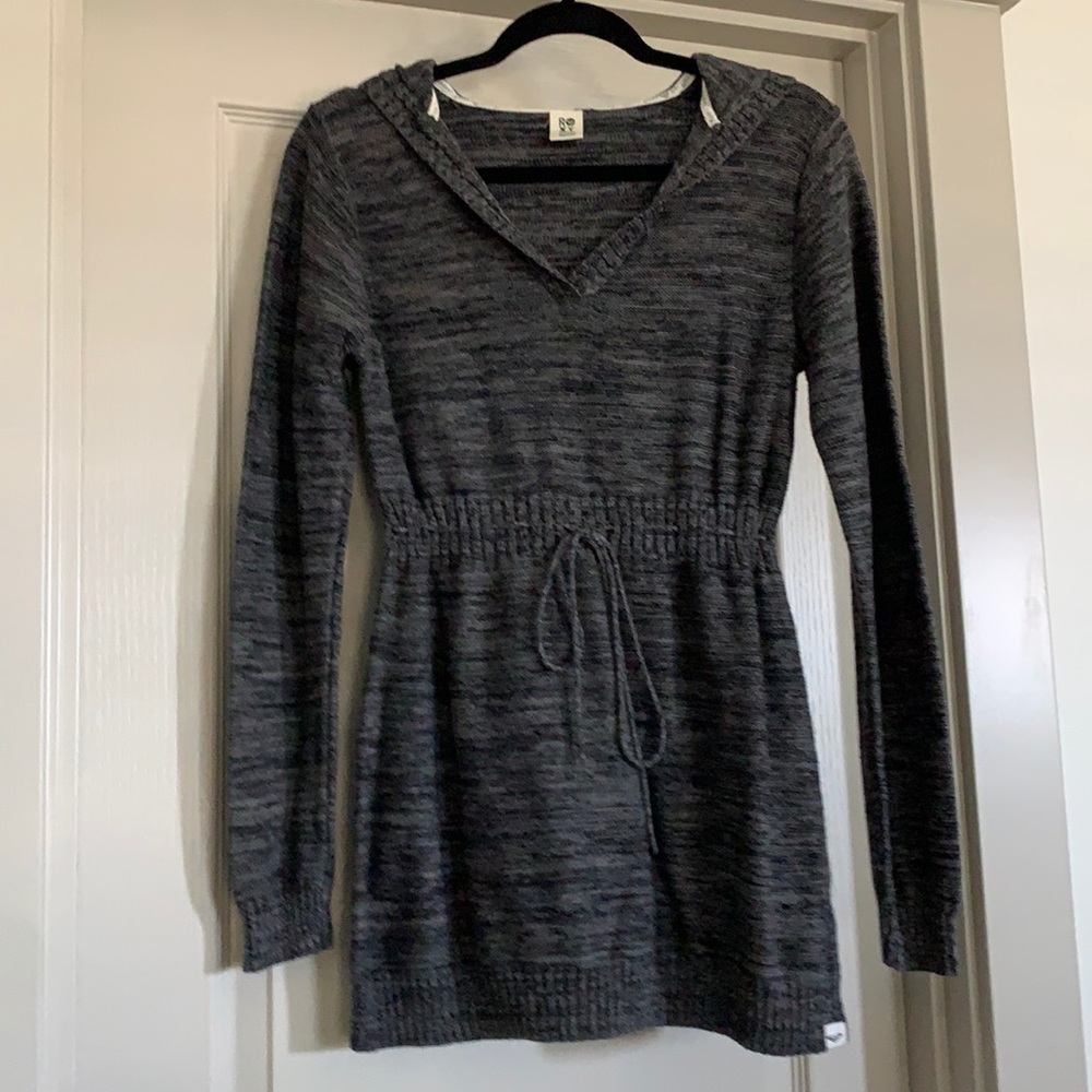 Hooded Sweater dress